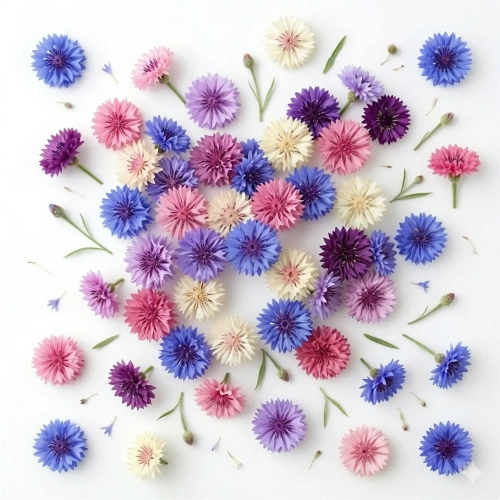 Cornflower Polka Dot Mixed