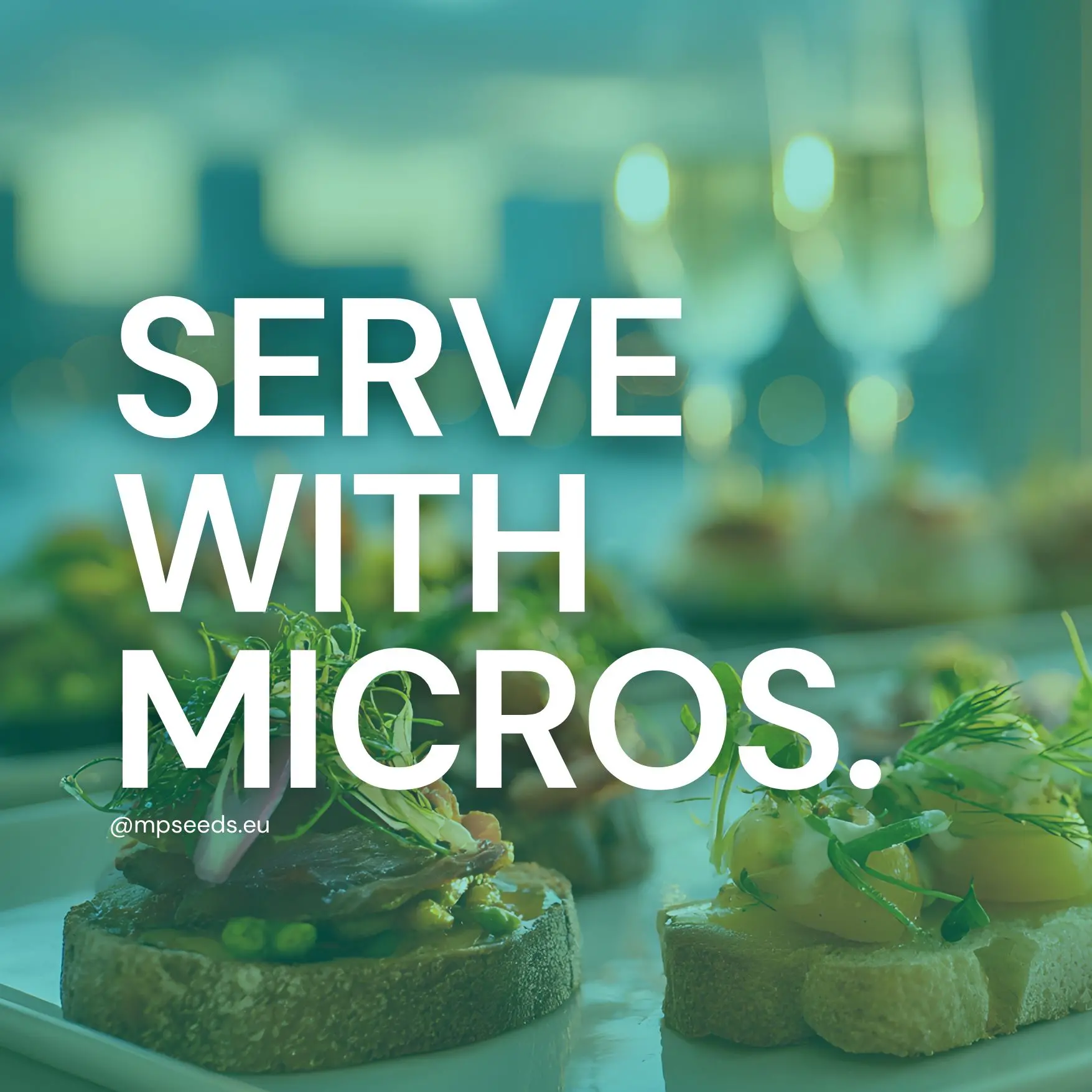Microgreens in event catering - how to build a menu that sells?